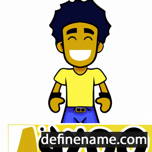 cartoon of the name Ayo