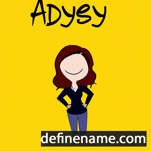 cartoon of the name Ayşedeniz