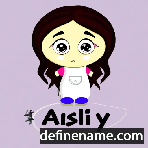 cartoon of the name Aysilu