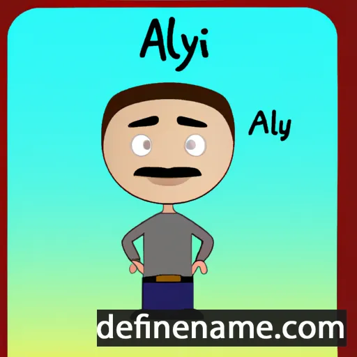 cartoon of the name Aytal