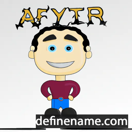 cartoon of the name Aytar