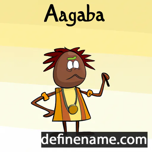 Azagba cartoon