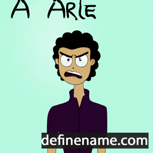 Azarél cartoon