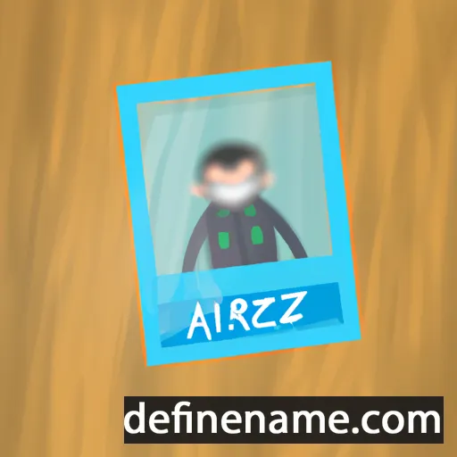 cartoon of the name Azarías