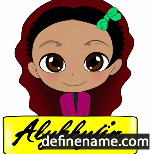 cartoon of the name Azayliah