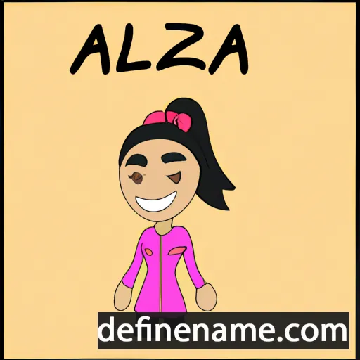 Azela cartoon