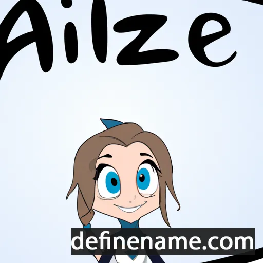 cartoon of the name Azille