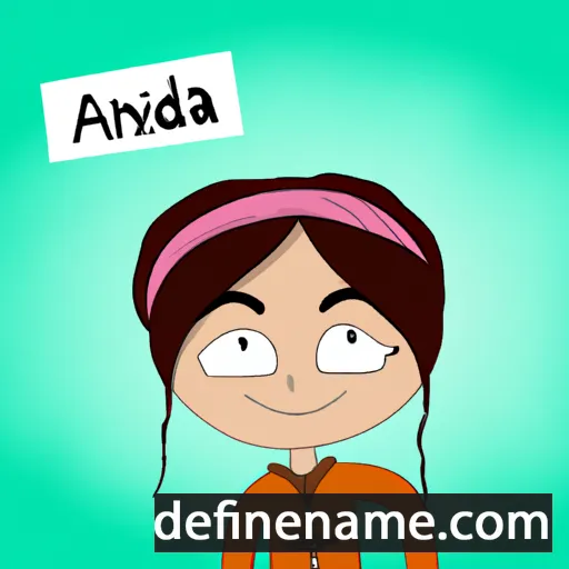 Azlinda cartoon