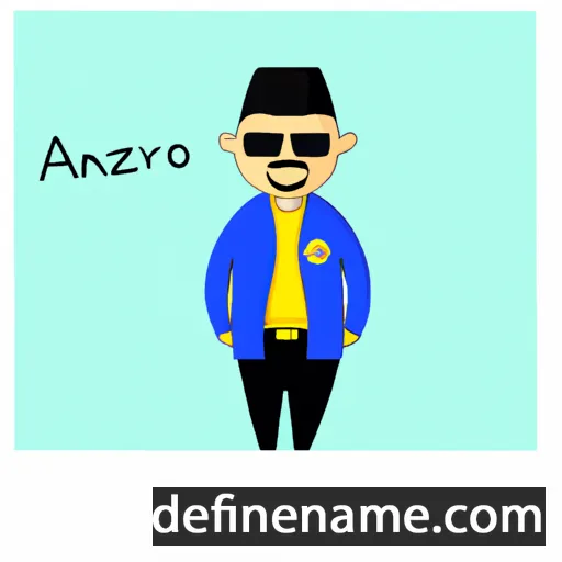 Aznaro cartoon