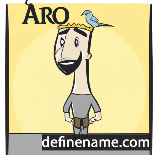 cartoon of the name Azor