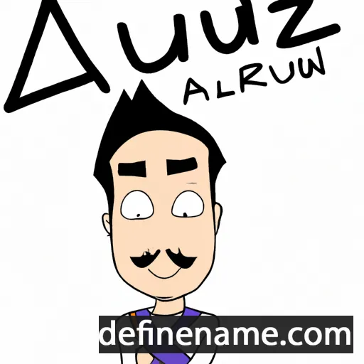 Azrul cartoon