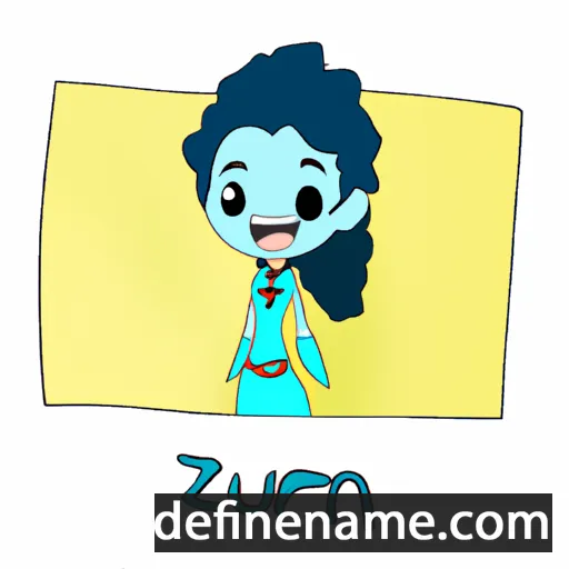 Azureen cartoon