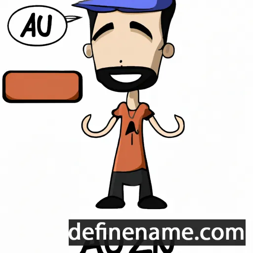 cartoon of the name Azuz