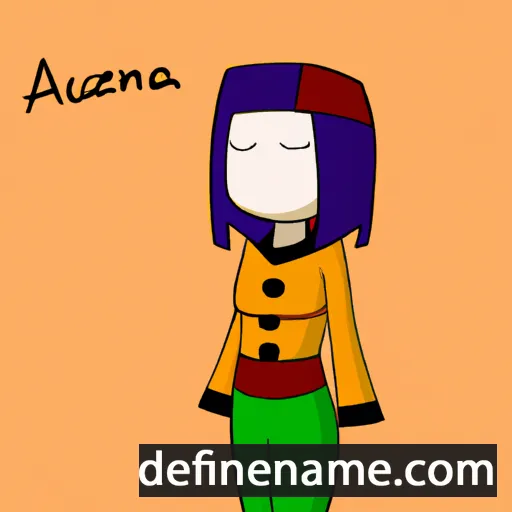 Azuzena cartoon