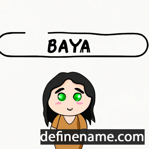 Baayami cartoon