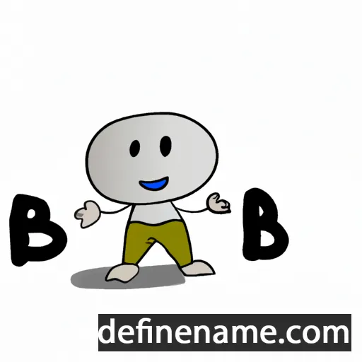 cartoon of the name Bab