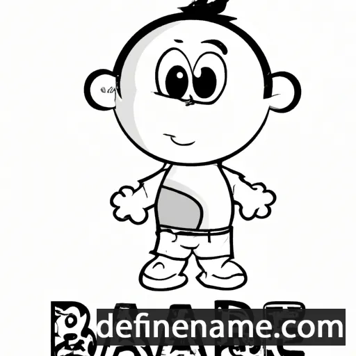 cartoon of the name Babé