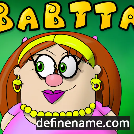 cartoon of the name Babetta