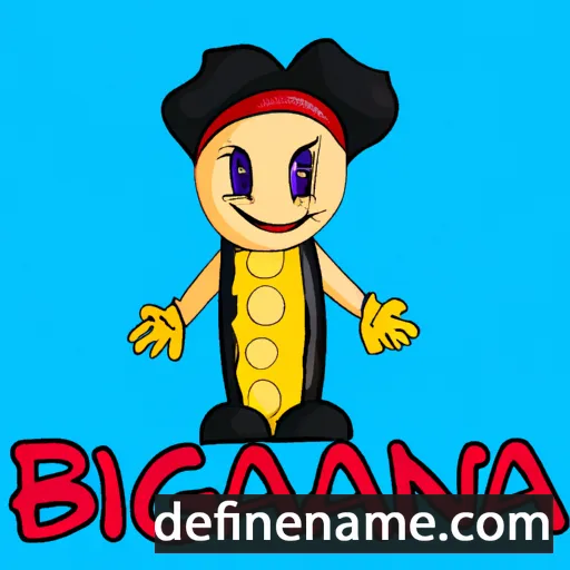 cartoon of the name Babigna