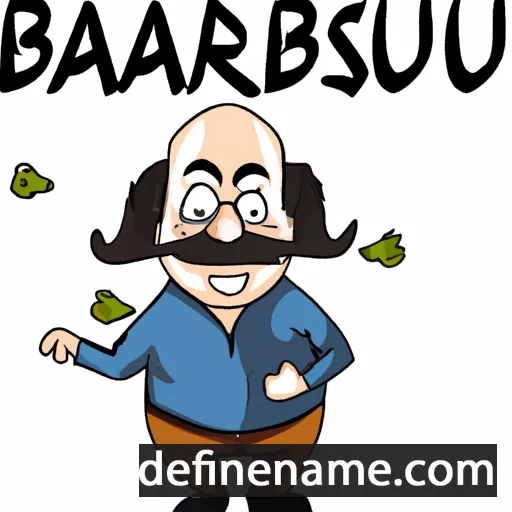 cartoon of the name Babürşah