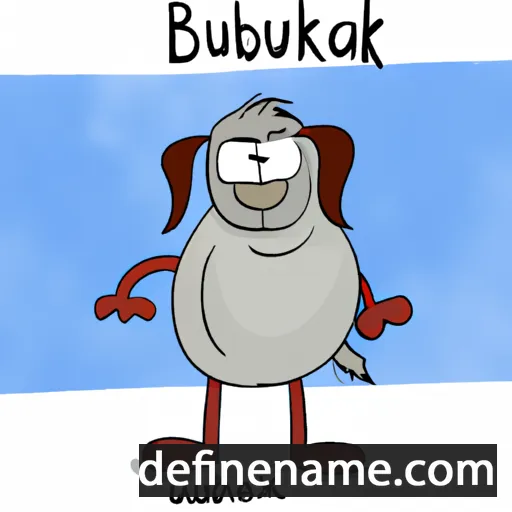 cartoon of the name Baburbek