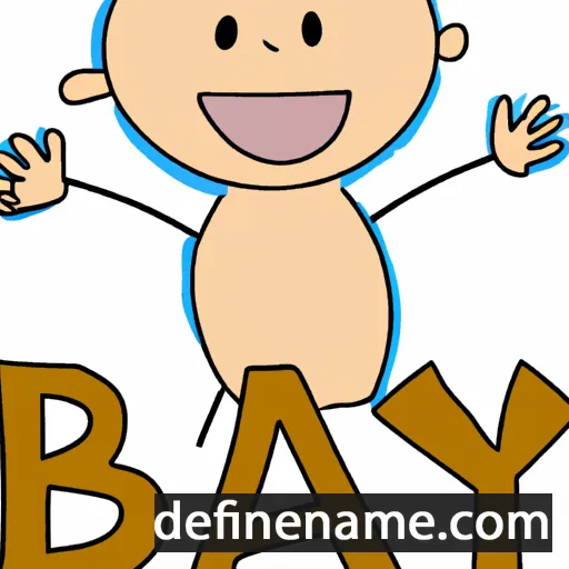 cartoon of the name Baby