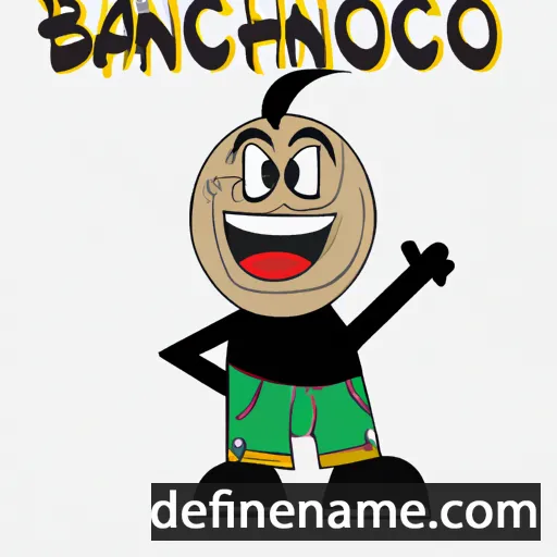 cartoon of the name Bachanó