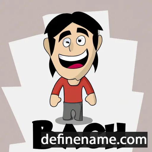 cartoon of the name Bachi