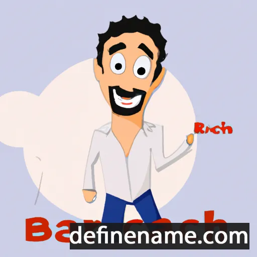 cartoon of the name Bachir