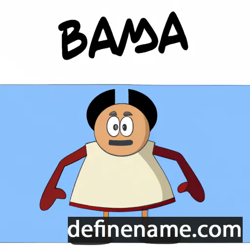 Badema cartoon