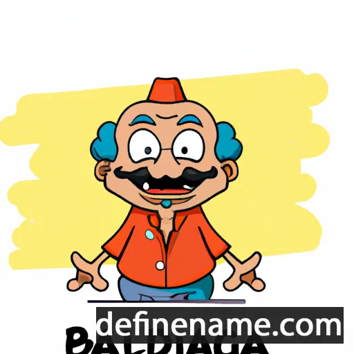 cartoon of the name Badigwala