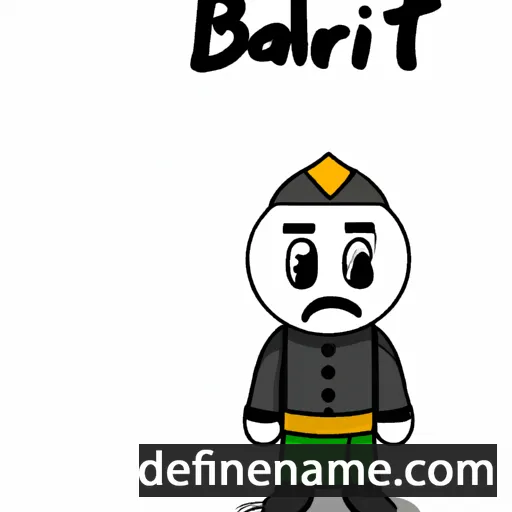 Bahtijar cartoon