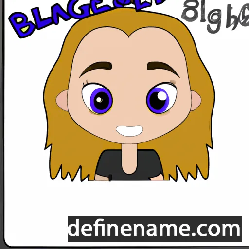 Baileigh cartoon