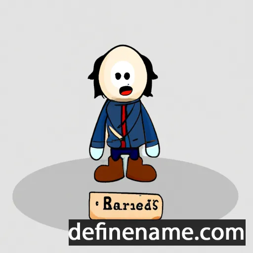 cartoon of the name Bárður