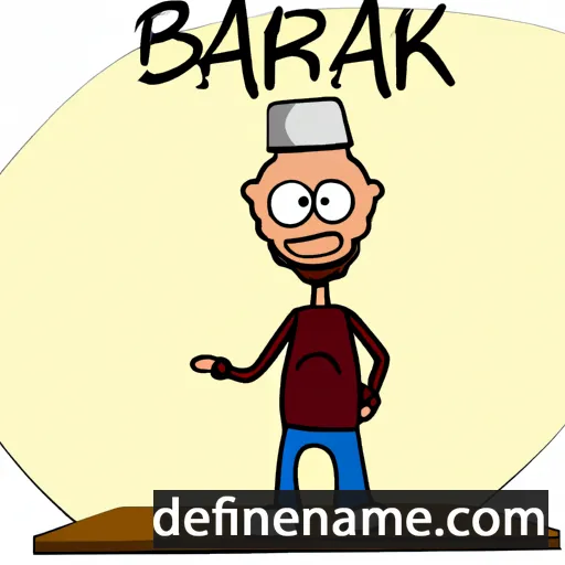 cartoon of the name Bäkir