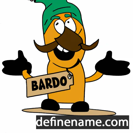 Bärdor cartoon