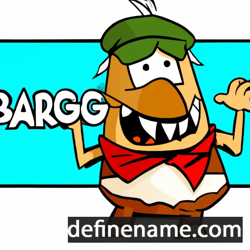 Bärgdor cartoon