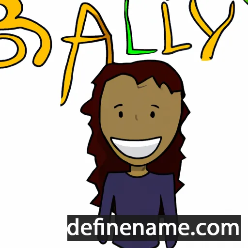 cartoon of the name Bailyn