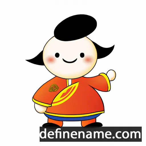 cartoon of the name Baimiao