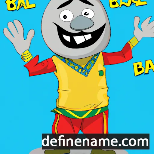 cartoon of the name Bajal