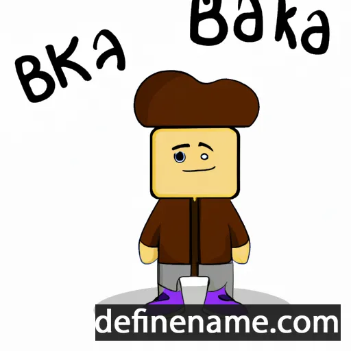 Bakea cartoon