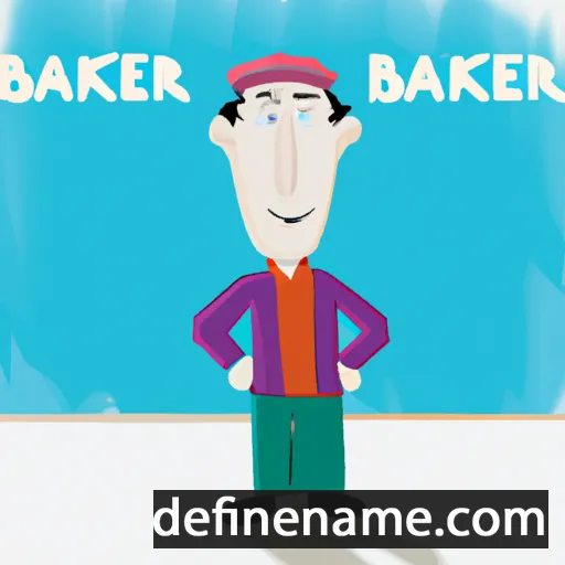 cartoon of the name Bakhtier