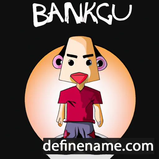 cartoon of the name Bakung