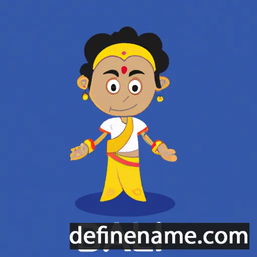 cartoon of the name Balaji