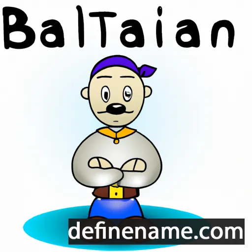 cartoon of the name Balantín