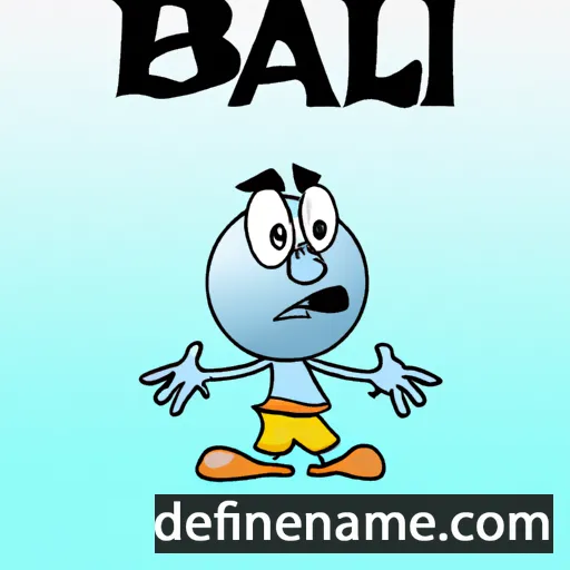 cartoon of the name Balbi