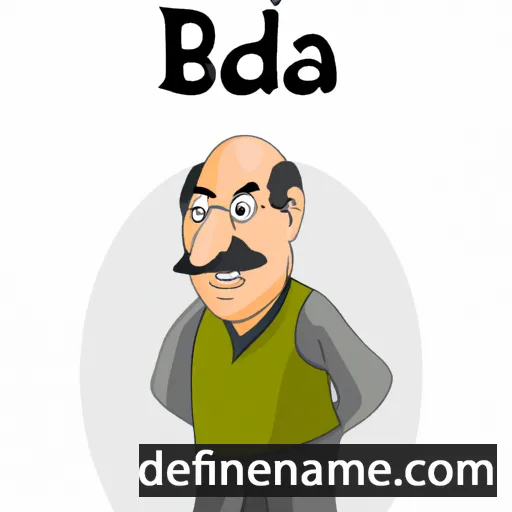 cartoon of the name Balda