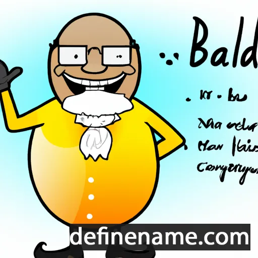 Baldegild cartoon