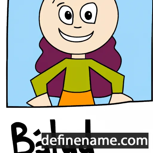 Baldhild cartoon