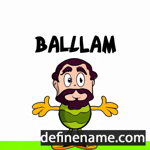 Baldram cartoon